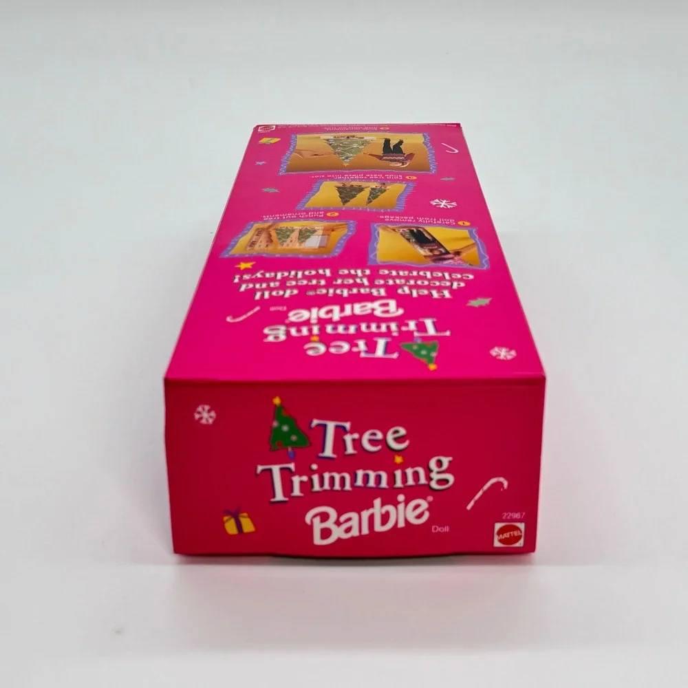 Mattel Tree Trimming Barbie Doll 1998 Special Edition Holiday 22967 New in Box
